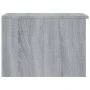 Mesa de centro madera contrachapada gris Sonoma 50x50x36 cm de vidaXL, Mesas de centro - Ref: Foro24-817076, Precio: 46,16 €,...