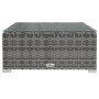 Set de sofás de jardín 5 piezas y cojines ratán sintético gris by vidaXL, Garden sets - Ref: Foro24-3101437, Price: 479,96 €,...