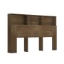 Eichenbraunes Kopfteilmöbel 160x19x103,5 cm von vidaXL, Kopf- und Fußteile - Ref: Foro24-817254, Preis: 64,52 €, Rabatt: %