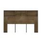Mueble cabecero color marrón roble 160x19x103,5 cm de vidaXL, Cabeceros y pies de cama - Ref: Foro24-817254, Precio: 63,73 €,...