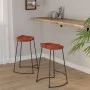 Gavin Barhocker 2 Stück aus massivem Mangoholz 45x40x63 cm von vidaXL, Küchenhocker - Ref: Foro24-344915, Preis: 98,54 €, Rab...