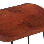 Gavin Barhocker 2 Stück aus massivem Mangoholz 45x40x63 cm von vidaXL, Küchenhocker - Ref: Foro24-344915, Preis: 99,99 €, Rab...