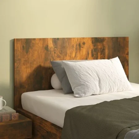 Smoked oak plywood headboard 120x1.5x80 cm by vidaXL, Headboards and footboards - Ref: Foro24-816970, Price: 38,51 €, Discoun...