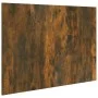 Smoked oak plywood headboard 120x1.5x80 cm by vidaXL, Headboards and footboards - Ref: Foro24-816970, Price: 38,51 €, Discoun...