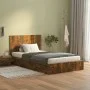 Smoked oak plywood headboard 120x1.5x80 cm by vidaXL, Headboards and footboards - Ref: Foro24-816970, Price: 38,51 €, Discoun...