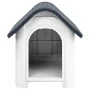 Dog kennel in gray polypropylene 59x75x66 cm by vidaXL, Dog kennels - Ref: Foro24-152226, Price: 78,37 €, Discount: %