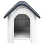 Hundehütte aus Polypropylen grau 59x75x66 cm von vidaXL, Hundehütten - Ref: Foro24-152226, Preis: 79,76 €, Rabatt: %