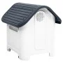Dog kennel in gray polypropylene 59x75x66 cm by vidaXL, Dog kennels - Ref: Foro24-152226, Price: 78,37 €, Discount: %