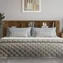 Kopfteilmöbel aus geräucherter Eiche, 220 x 18,5 x 104,5 cm von vidaXL, Kopf- und Fußteile - Ref: Foro24-817282, Preis: 77,65...