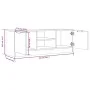 TV-Schrank aus geräuchertem Eichensperrholz, 102 x 35 x 36,5 cm von vidaXL, TV-Möbel - Ref: Foro24-817132, Preis: 67,13 €, Ra...