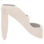Folding dog ladder 3 steps cream plastic 50x38x38cm by vidaXL, Pet Steps and Ramps - Ref: Foro24-152233, Price: 53,47 €, Disc...