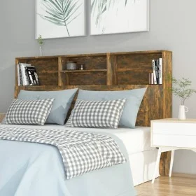 Mueble cabecero color roble ahumado 160x19x103,5 cm de vidaXL, Cabeceros y pies de cama - Ref: Foro24-817252, Precio: 62,33 €...