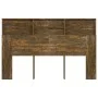 Mueble cabecero color roble ahumado 160x19x103,5 cm de vidaXL, Cabeceros y pies de cama - Ref: Foro24-817252, Precio: 62,29 €...