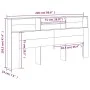 Möbel mit Kopfteil in Sonoma-Grau, 220 x 19 x 103,5 cm von vidaXL, Kopf- und Fußteile - Ref: Foro24-817262, Preis: 77,44 €, R...