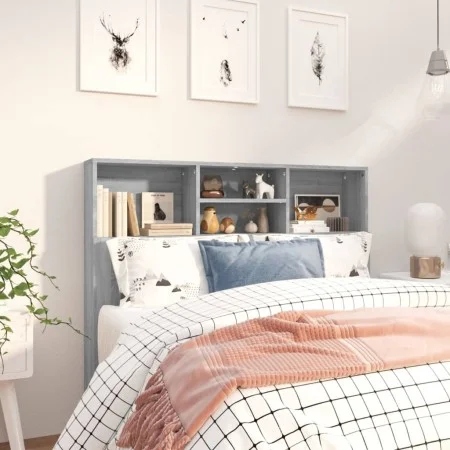 Möbel mit Kopfteil in Sonoma-Grau, 120 x 19 x 103,5 cm von vidaXL, Kopf- und Fußteile - Ref: Foro24-817247, Preis: 57,86 €, R...