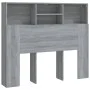 Möbel mit Kopfteil in Sonoma-Grau, 120 x 19 x 103,5 cm von vidaXL, Kopf- und Fußteile - Ref: Foro24-817247, Preis: 57,86 €, R...