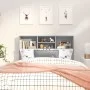 Sonoma gray headboard furniture 120x19x103.5 cm by vidaXL, Headboards and footboards - Ref: Foro24-817247, Price: 58,19 €, Di...