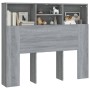 Möbel mit Kopfteil in Sonoma-Grau, 120 x 19 x 103,5 cm von vidaXL, Kopf- und Fußteile - Ref: Foro24-817247, Preis: 58,19 €, R...