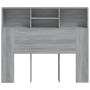 Möbel mit Kopfteil in Sonoma-Grau, 120 x 19 x 103,5 cm von vidaXL, Kopf- und Fußteile - Ref: Foro24-817247, Preis: 58,19 €, R...