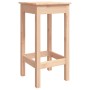 Set de mesa y taburetes altos jardín 5 pzas madera maciza pino