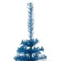 Half artificial Christmas tree with blue PVC support 180 cm by vidaXL, Christmas trees - Ref: Foro24-344682, Price: 25,57 €, ...