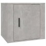 Nightstands 2 units concrete gray color 50x39x47 cm by vidaXL, Lockers and storage cabinets - Ref: Foro24-816697, Price: 62,1...