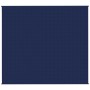 Manta con peso tela azul 200x220 cm 13 kg