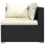 5-piece garden furniture set and black synthetic rattan cushions by vidaXL, Garden sets - Ref: Foro24-3101479, Price: 443,69 ...