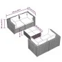 5-piece garden furniture set and black synthetic rattan cushions by vidaXL, Garden sets - Ref: Foro24-3101479, Price: 443,69 ...