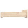 Cajones de cama 4 unidades madera maciza de pino de vidaXL, Camas y accesorios - Ref: Foro24-814994, Precio: 92,38 €, Descuen...