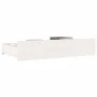 Cajones de cama 4 unidades madera maciza de pino blanco de vidaXL, Camas y accesorios - Ref: Foro24-814995, Precio: 106,53 €,...