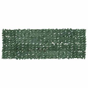 Toldo para balcón con hojas verde oscuro 300x100 cm
