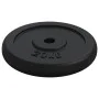 Disco de pesas hierro fundido 20 kg de vidaXL, Peso libre - Ref: Foro24-93643, Precio: 70,58 €, Descuento: %