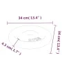 Disco de pesas hierro fundido 20 kg de vidaXL, Peso libre - Ref: Foro24-93643, Precio: 70,58 €, Descuento: %