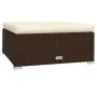 4-teiliges Gartenmöbel-Set und braune synthetische Rattankissen von vidaXL, Gartensets - Ref: Foro24-3101642, Preis: 342,59 €...