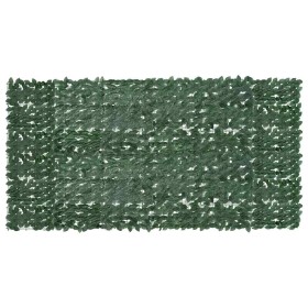 Toldo para balcón con hojas verde oscuro 300x150 cm
