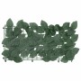Toldo para balcón con hojas verde oscuro 300x150 cm
