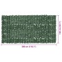 Toldo para balcón con hojas verde oscuro 300x150 cm