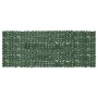 Toldo para balcón con hojas verde oscuro 400x150 cm