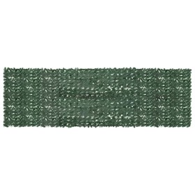 Toldo para balcón con hojas verde oscuro 500x150 cm