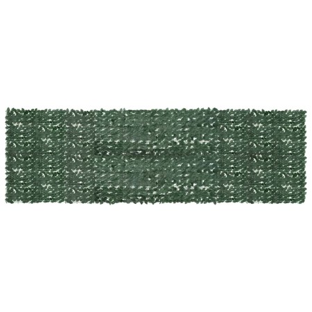 Toldo para balcón con hojas verde oscuro 500x150 cm
