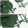 Toldo para balcón con hojas verde oscuro 600x150 cm