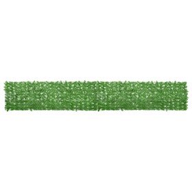 Toldo para balcón con hojas verde 500x75 cm