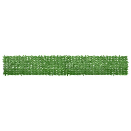 Toldo para balcón con hojas verde 500x75 cm