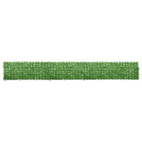 Toldo para balcón con hojas verde 600x75 cm