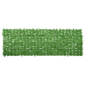 Toldo para balcón con hojas verde 300x100 cm