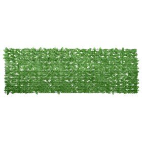 Toldo para balcón con hojas verde 300x100 cm