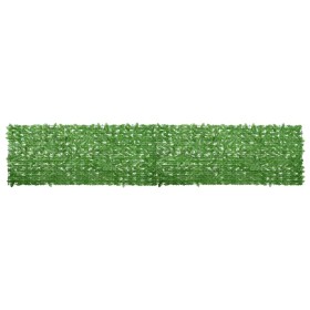 Toldo para balcón con hojas verde 500x100 cm