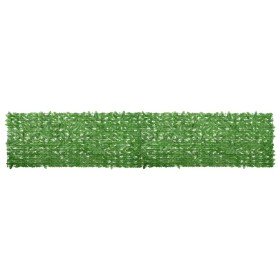Toldo para balcón con hojas verde 500x100 cm