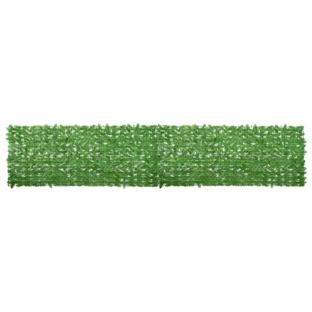 Toldo para balcón con hojas verde 500x100 cm